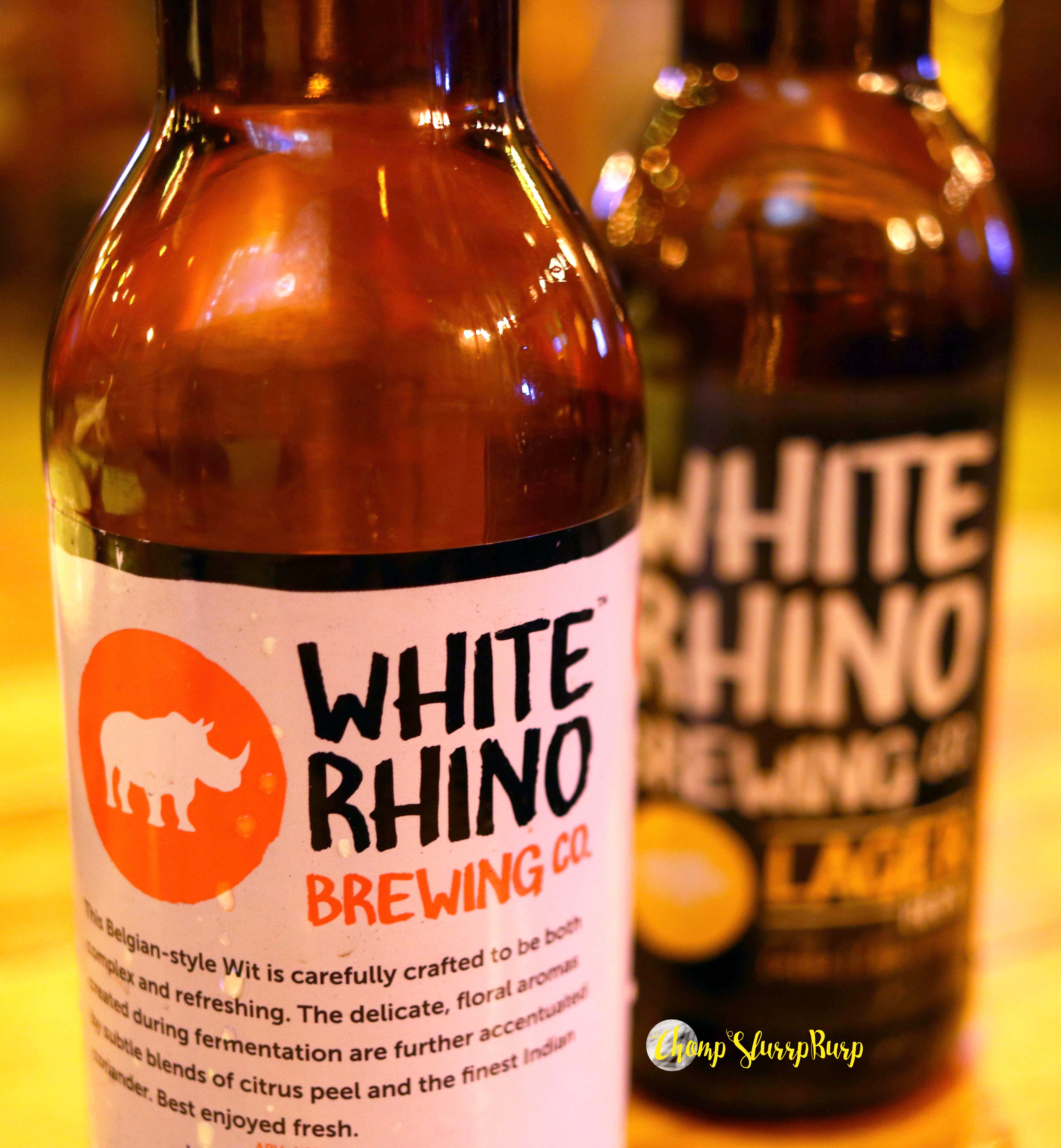 India s Craft Beer White Rhino ChompSlurrpBurp