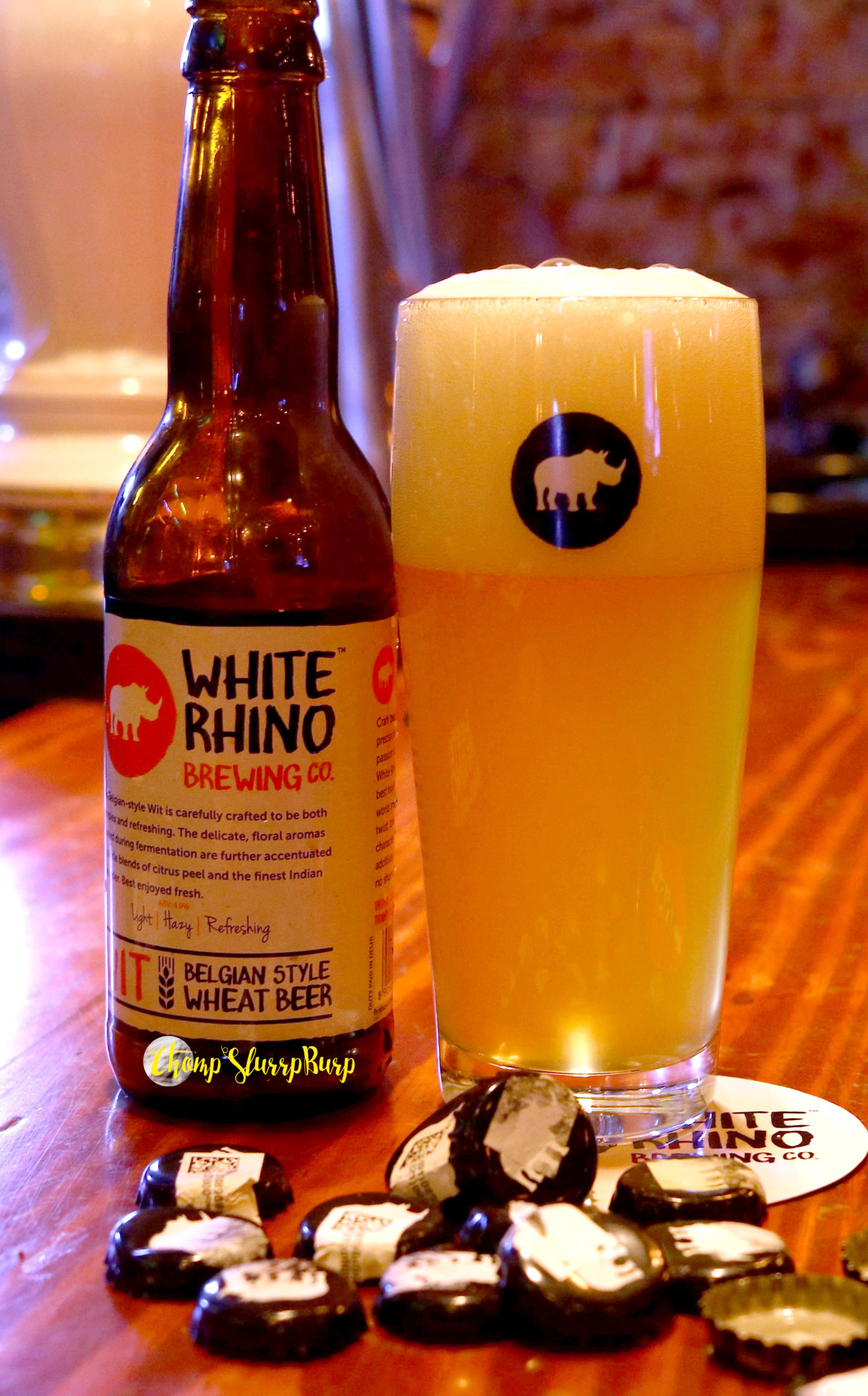India s Craft Beer White Rhino ChompSlurrpBurp