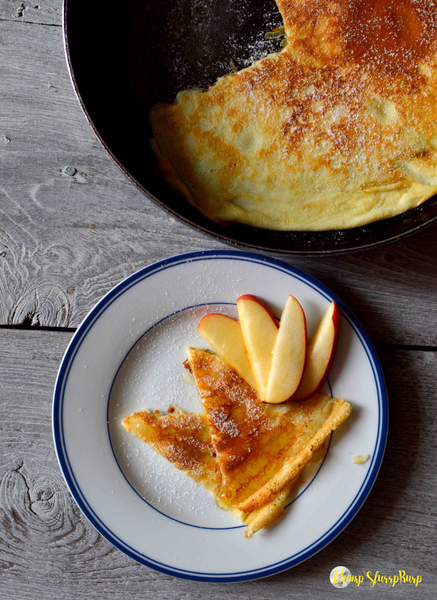 #CookandChomp Sweet Omelette - ChompSlurrpBurp
