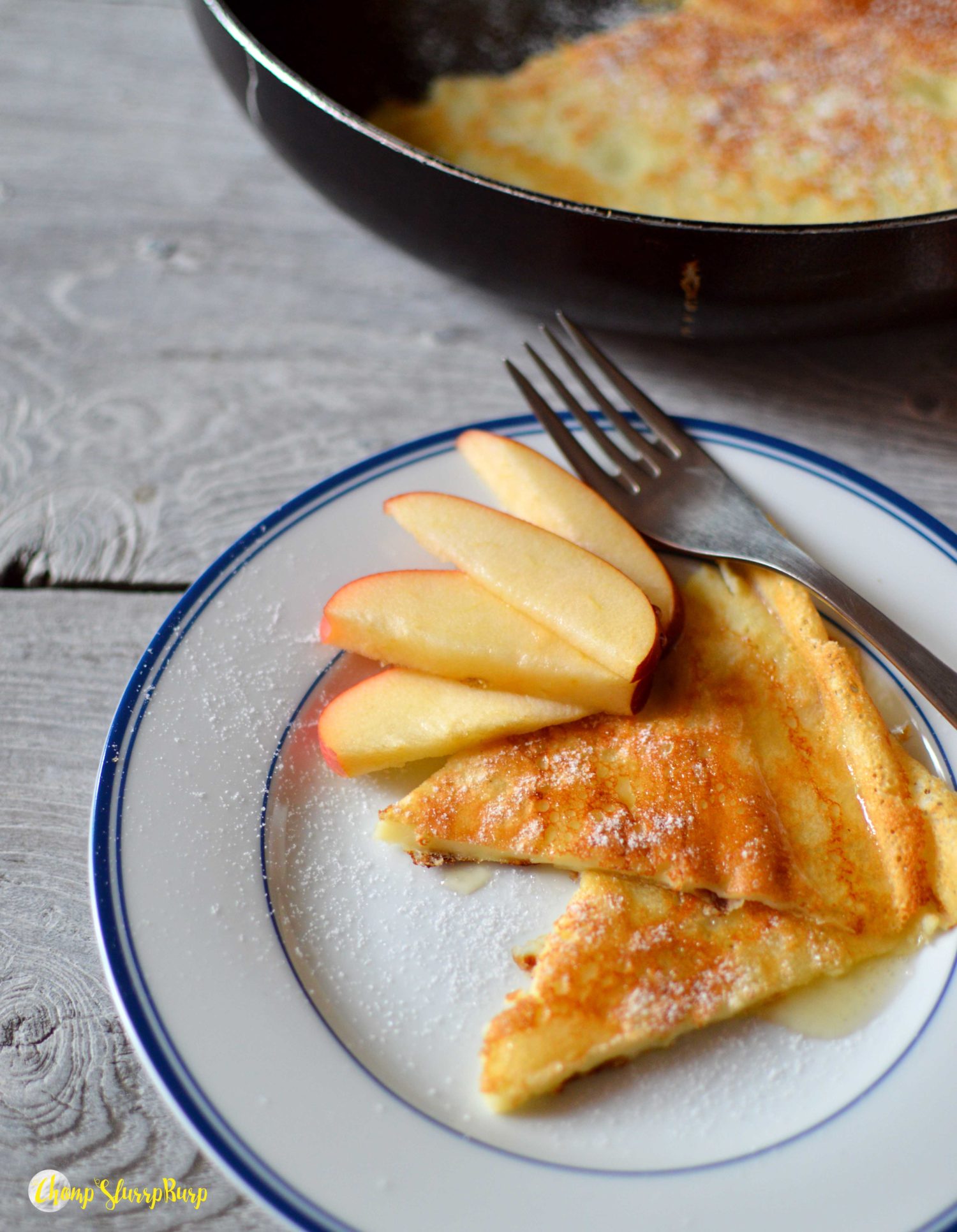 #CookandChomp Sweet Omelette - ChompSlurrpBurp