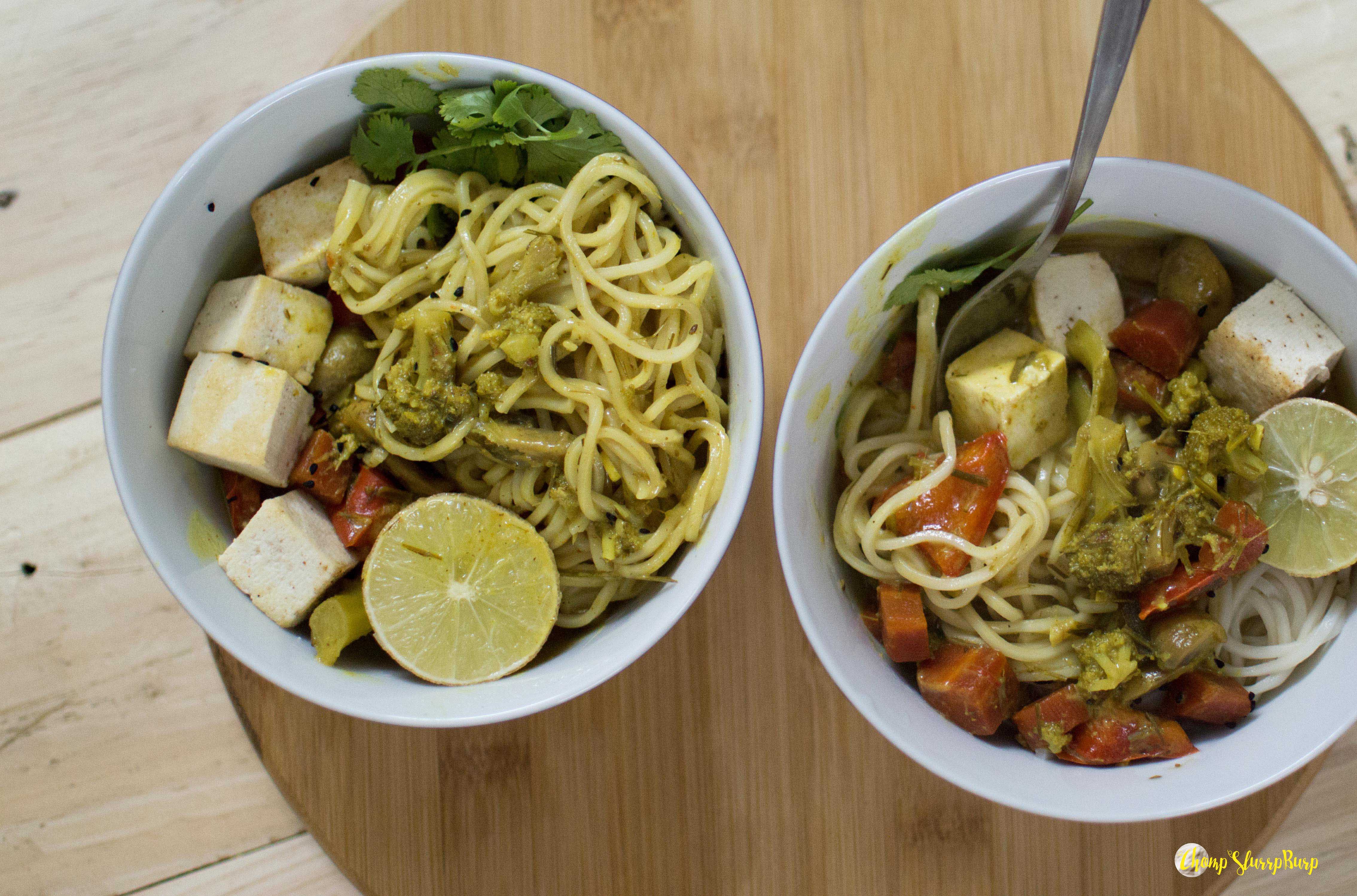 Coconut lemongrass noodle bowl (5)