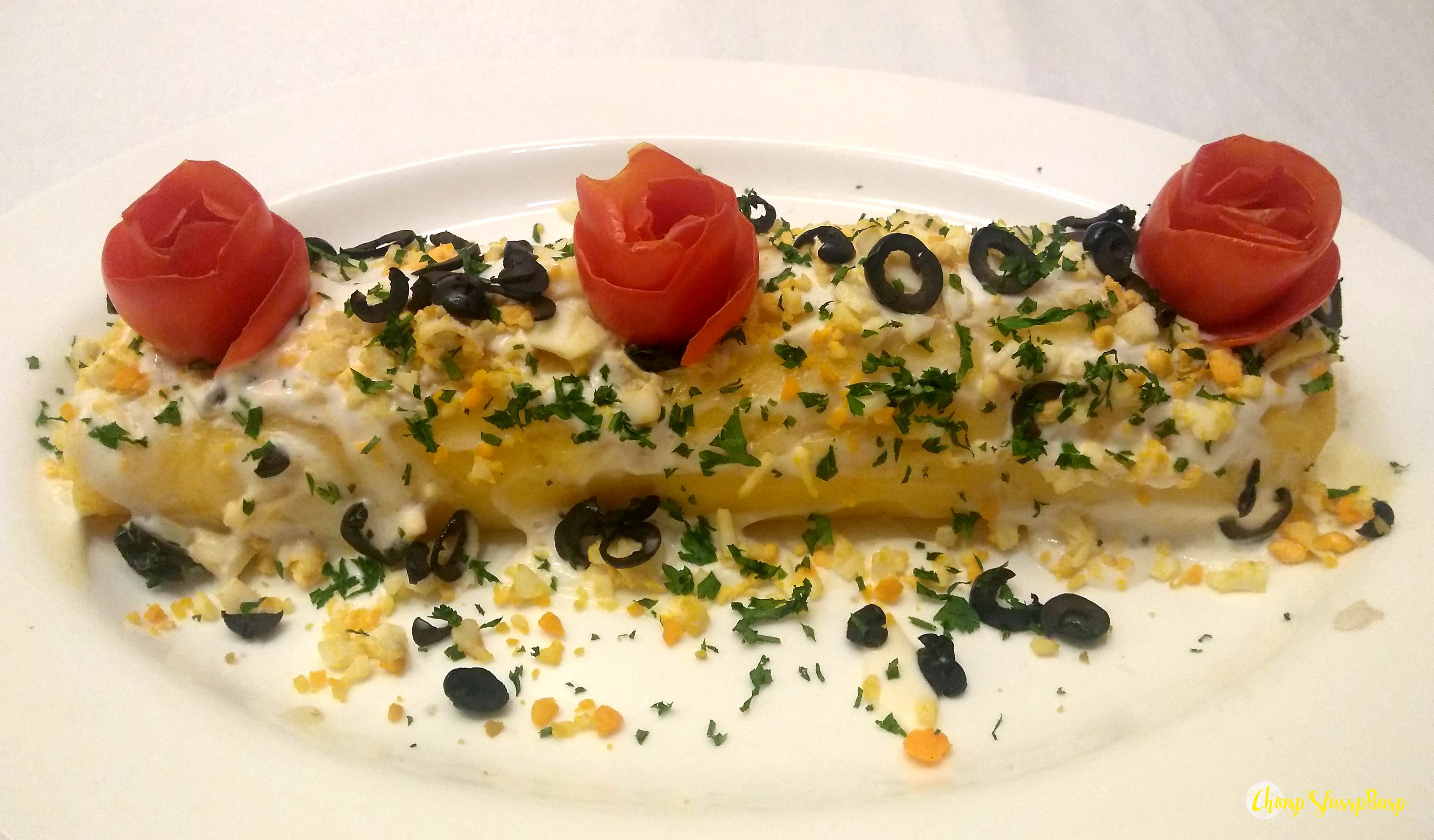 Causa at Peruvian Embassy in Delhi