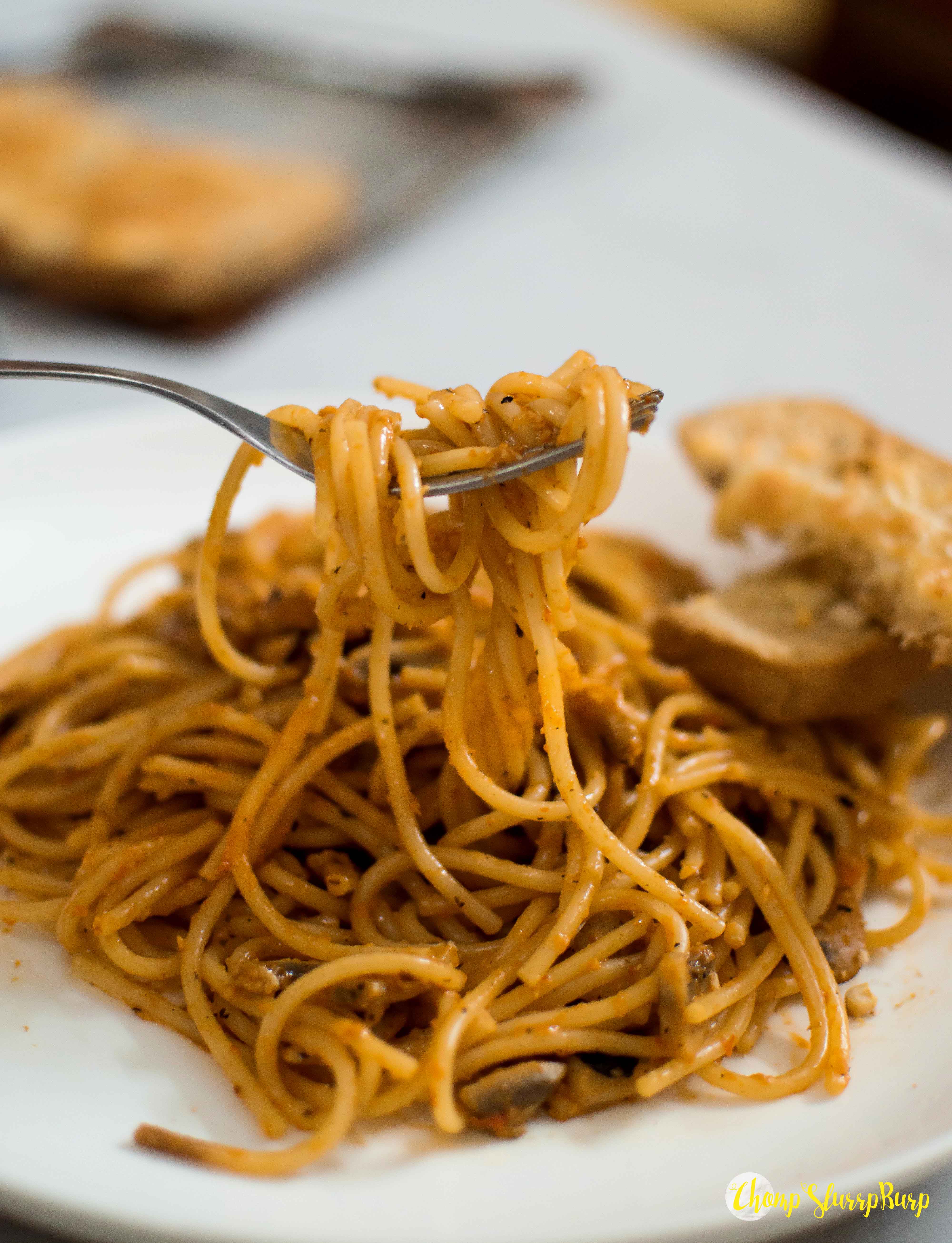 Roasted bell pepper pasta (5)