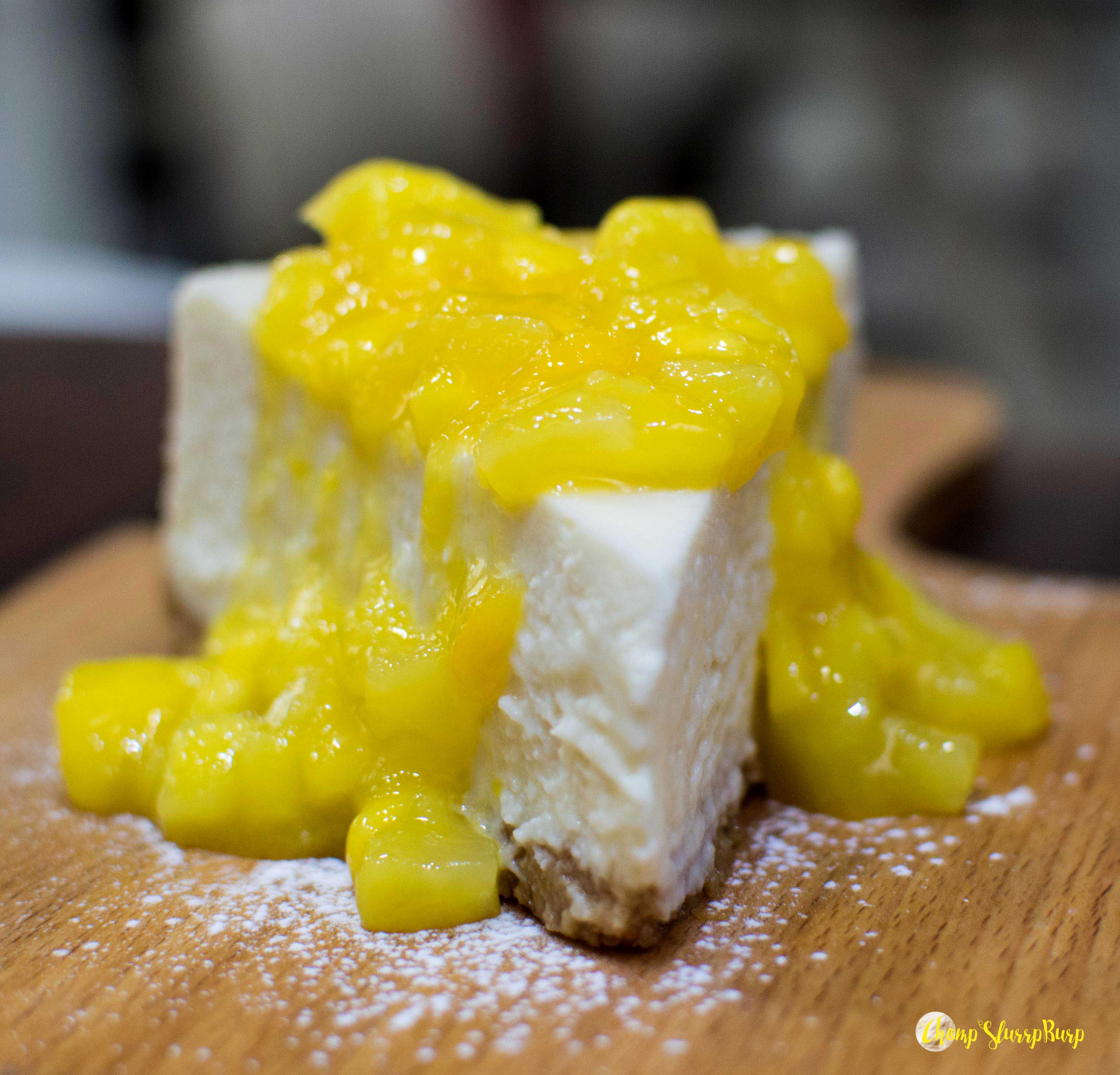 Yumyumcha Mango Cheesecake