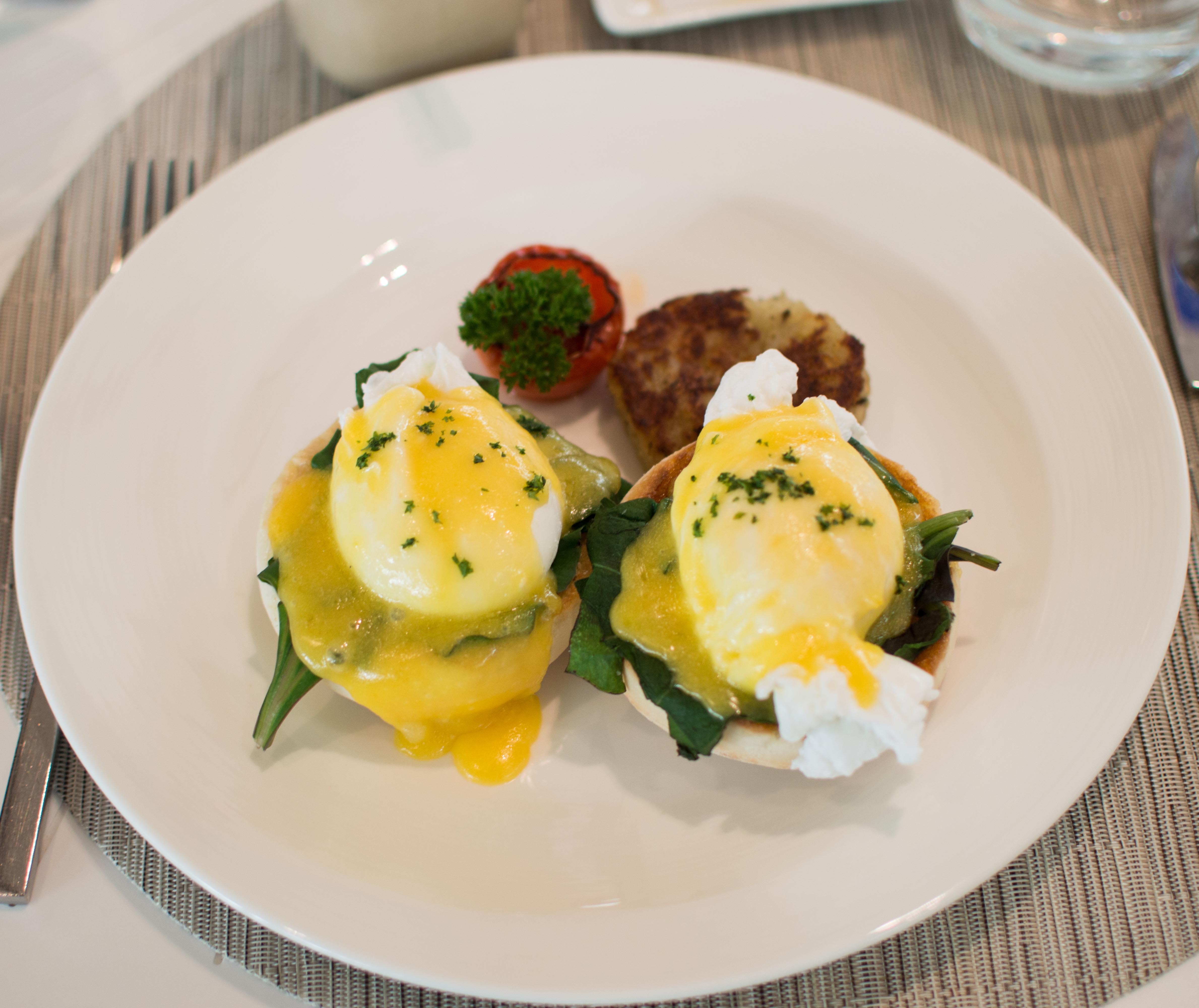 Eggs Florentine The Grand Kolkata