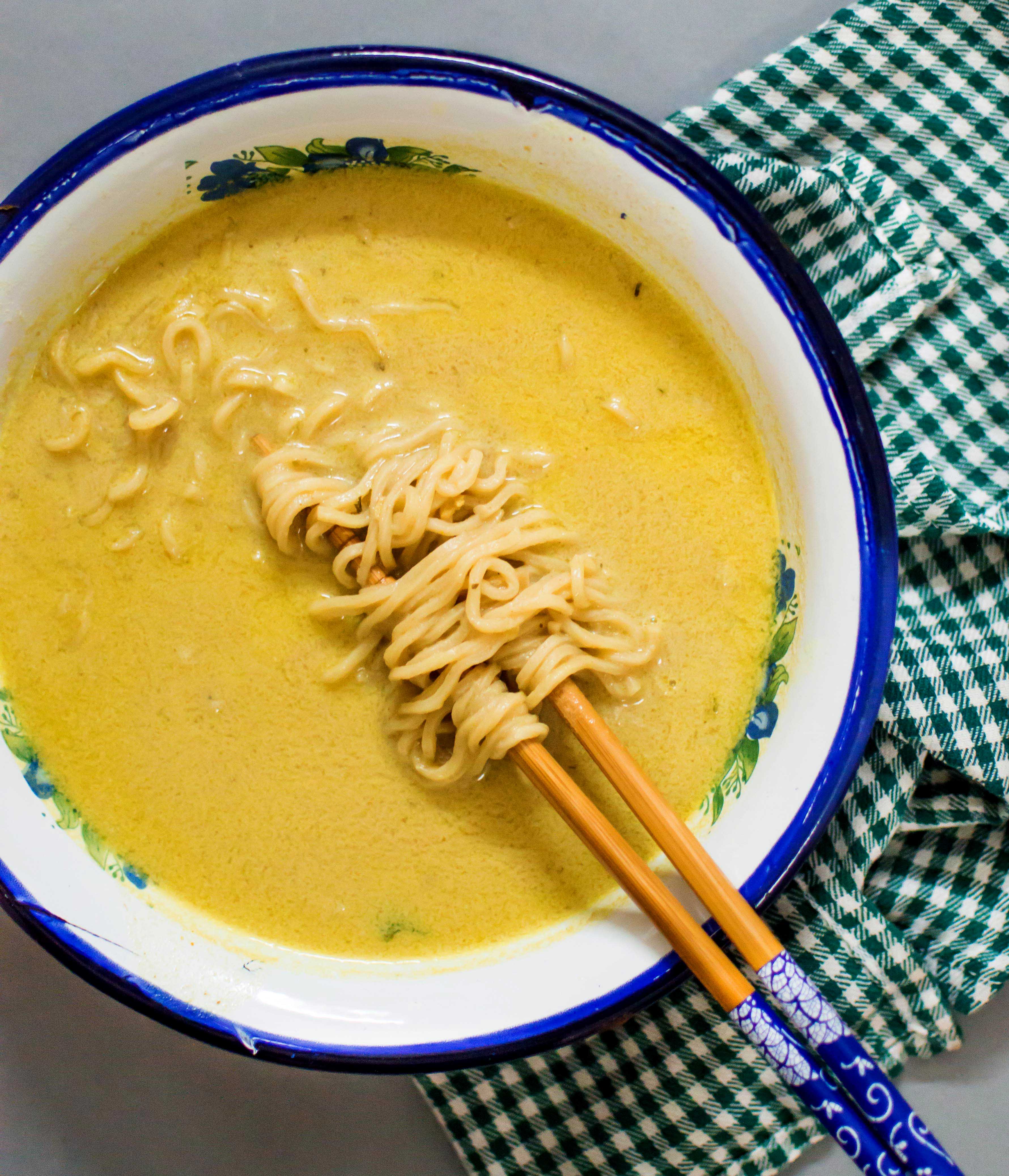 coconut milk maggi soup