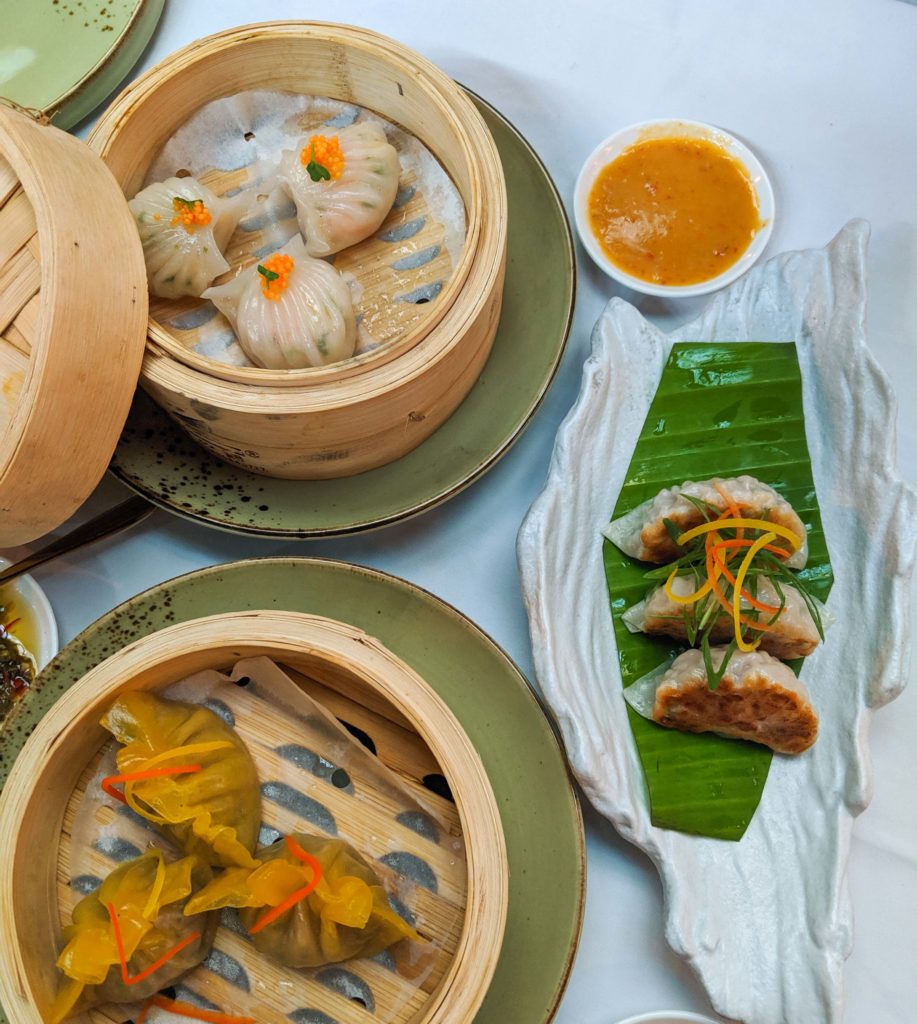 dimsums at The Kimono club