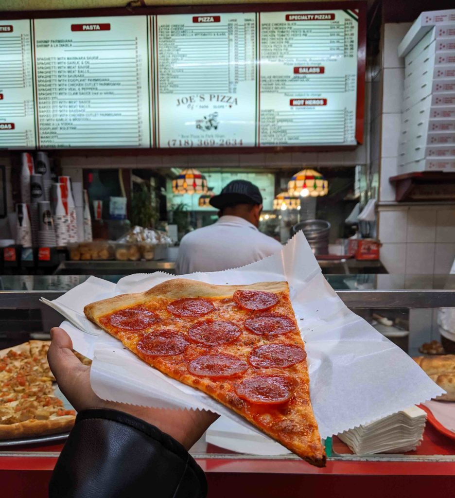 pizza - eat in nyc
