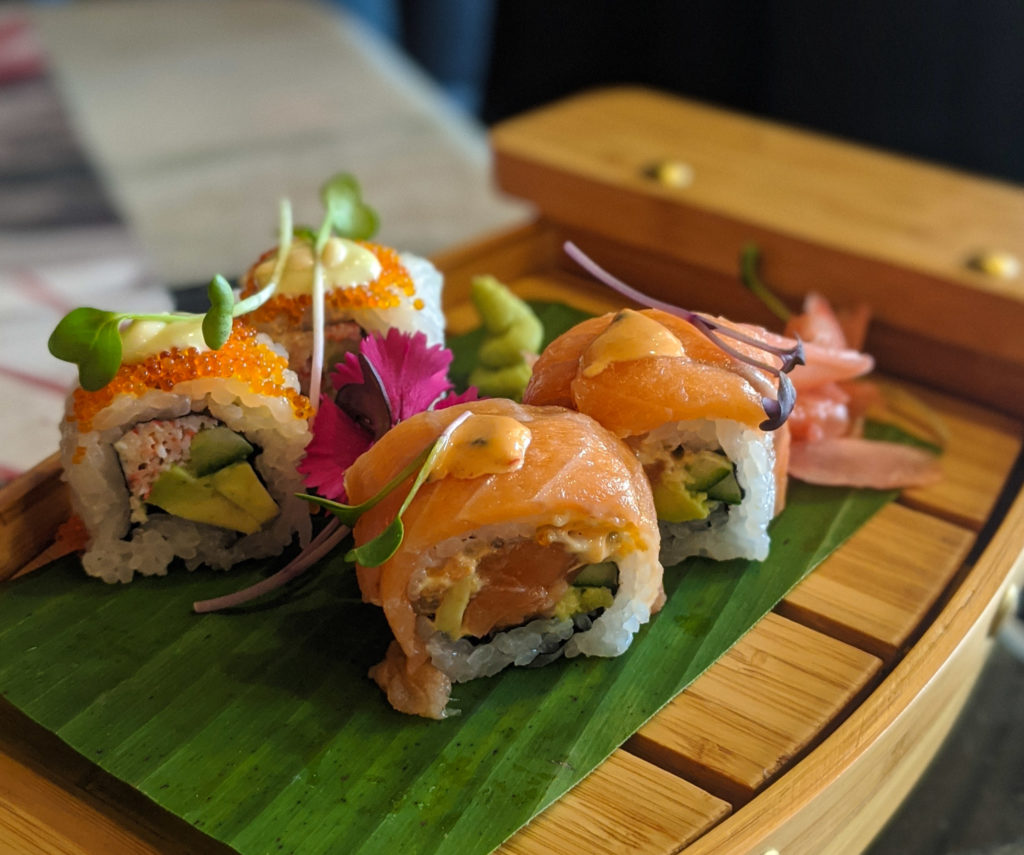 sushi at miss nora