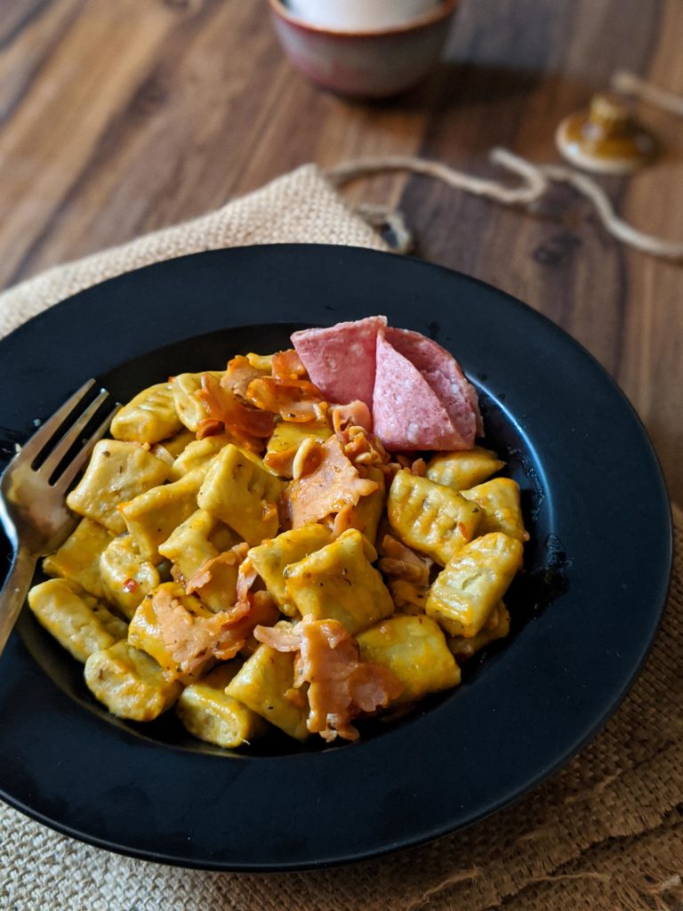 sweet potato gnocchi