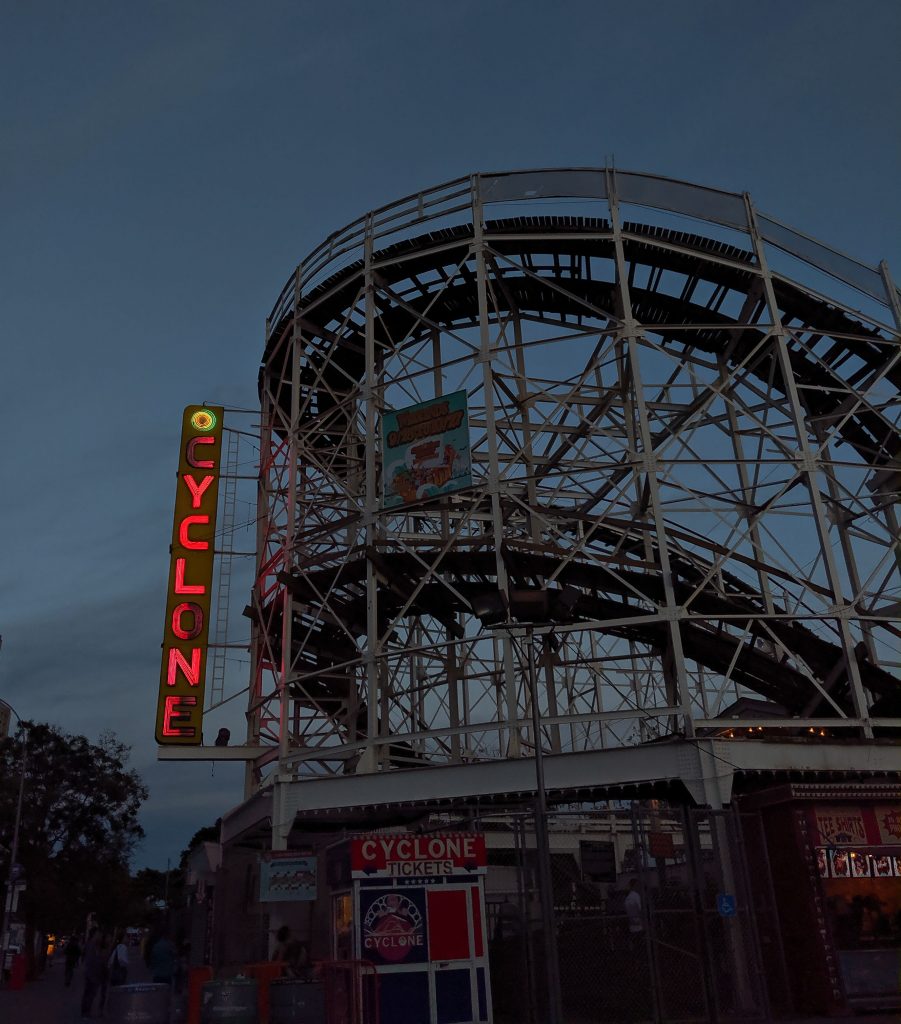 Cyclone at coney island