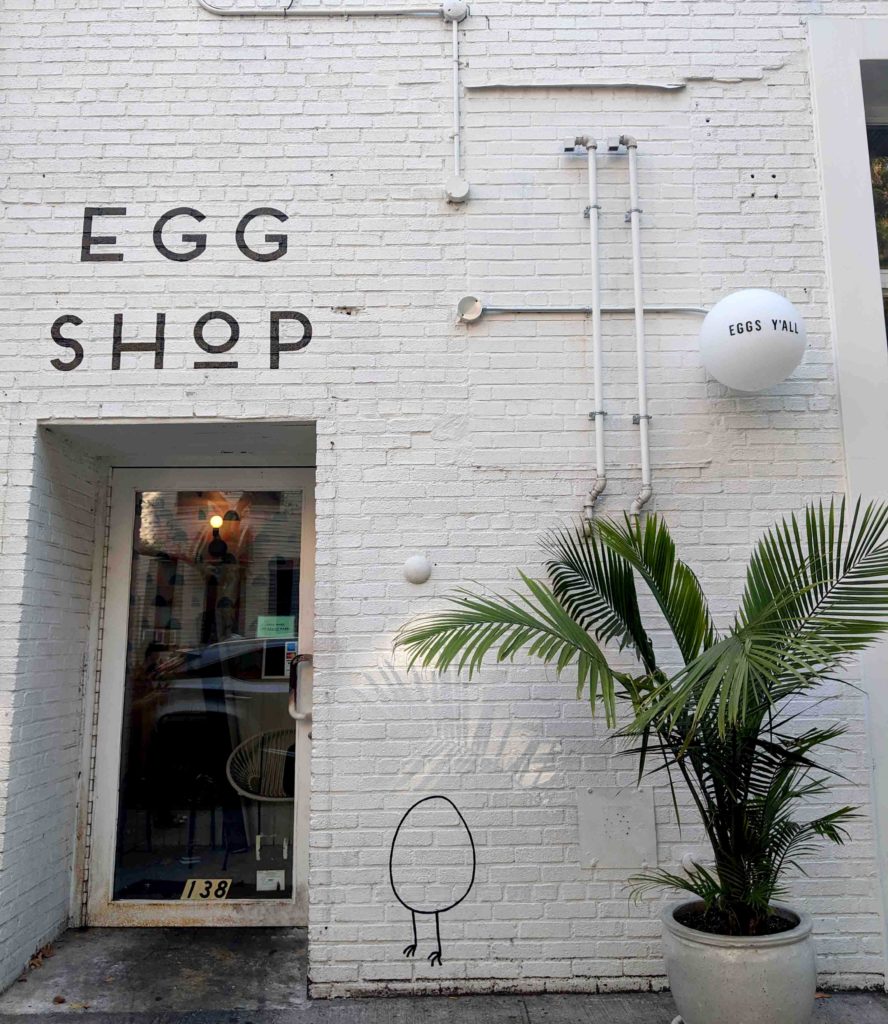 Insta-Worthy Cafes in NYC - Egg Shop