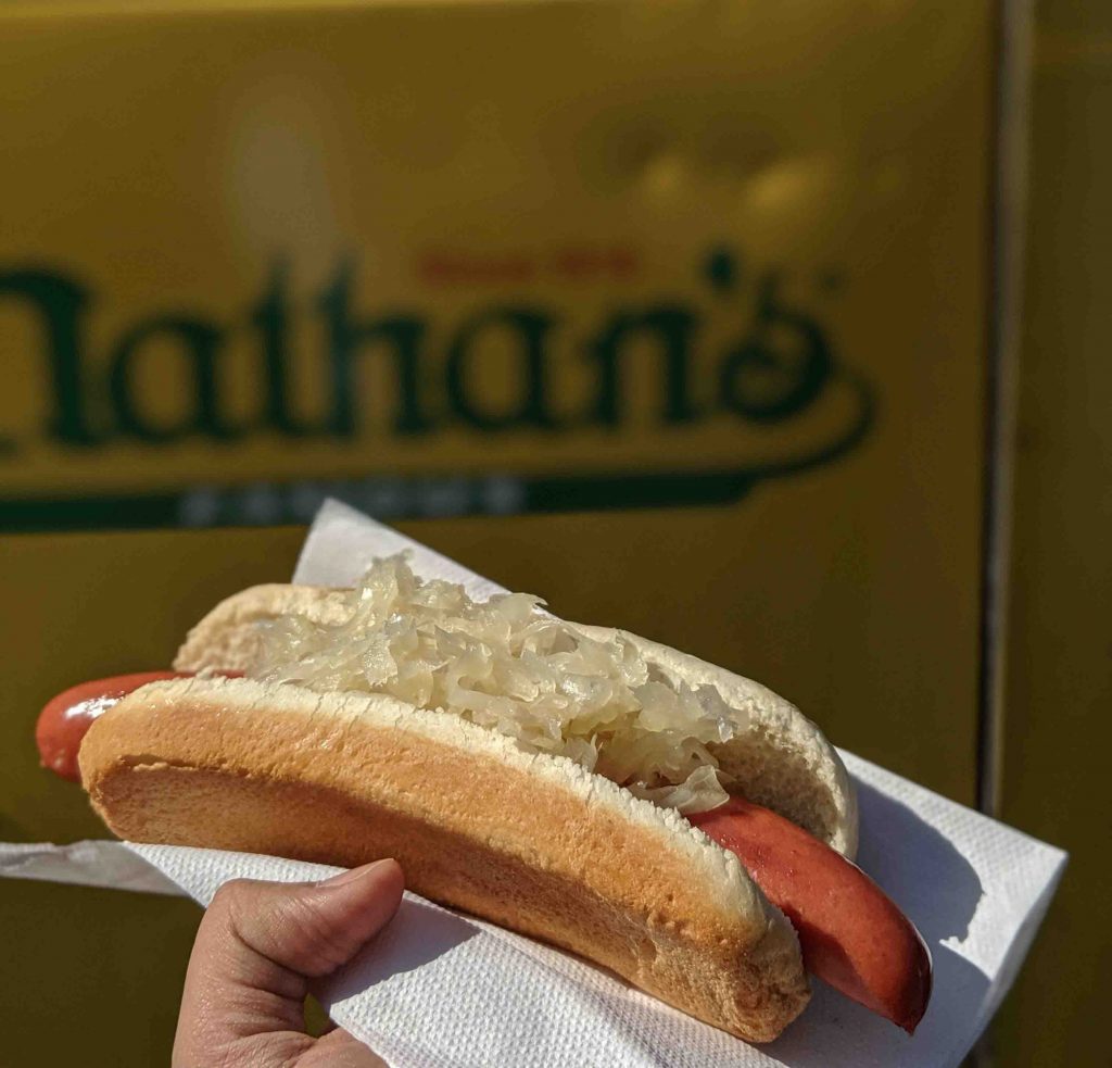 nathan's at central park - eat in NYC