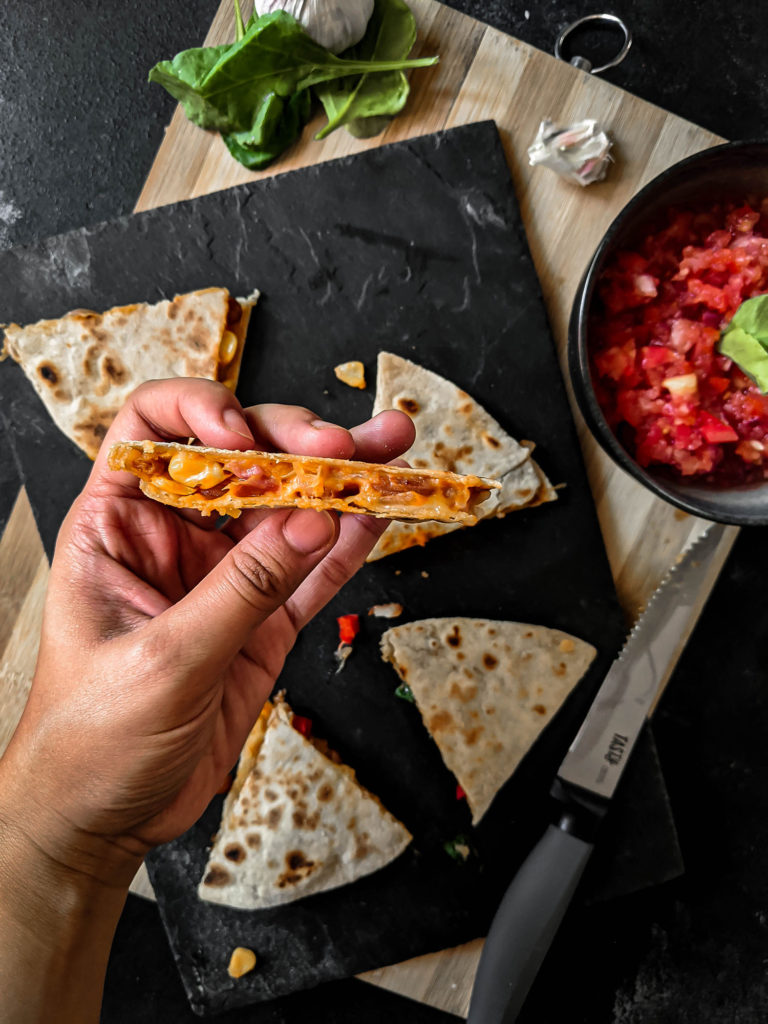 whole wheat Quesadillas