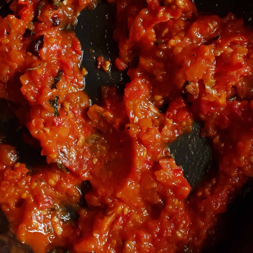 Tomato Basil Pasta Sauce