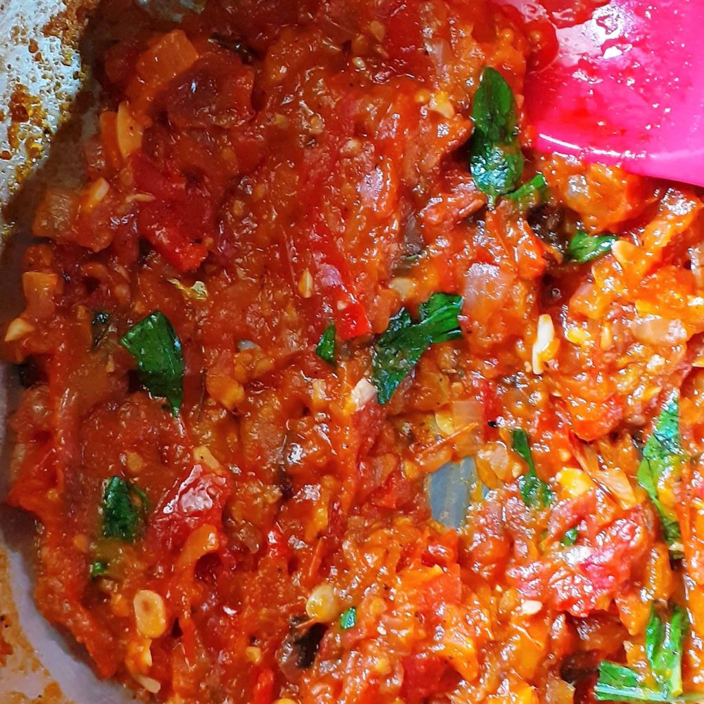 Tomato Basil Pasta Sauce