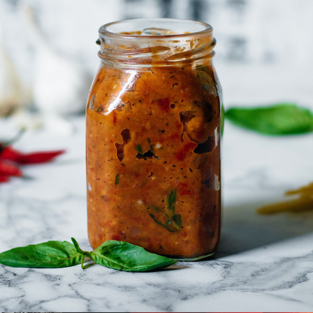 Tomato Basil Pasta Sauce