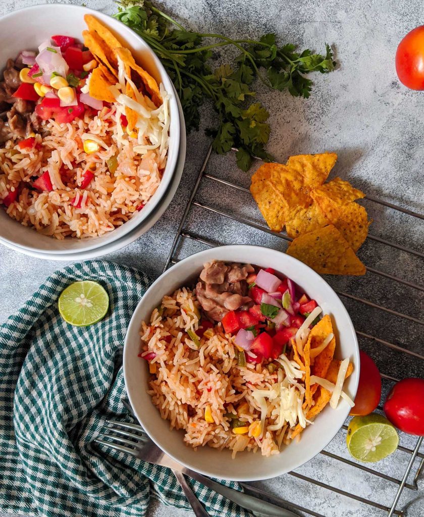 burrito bowls