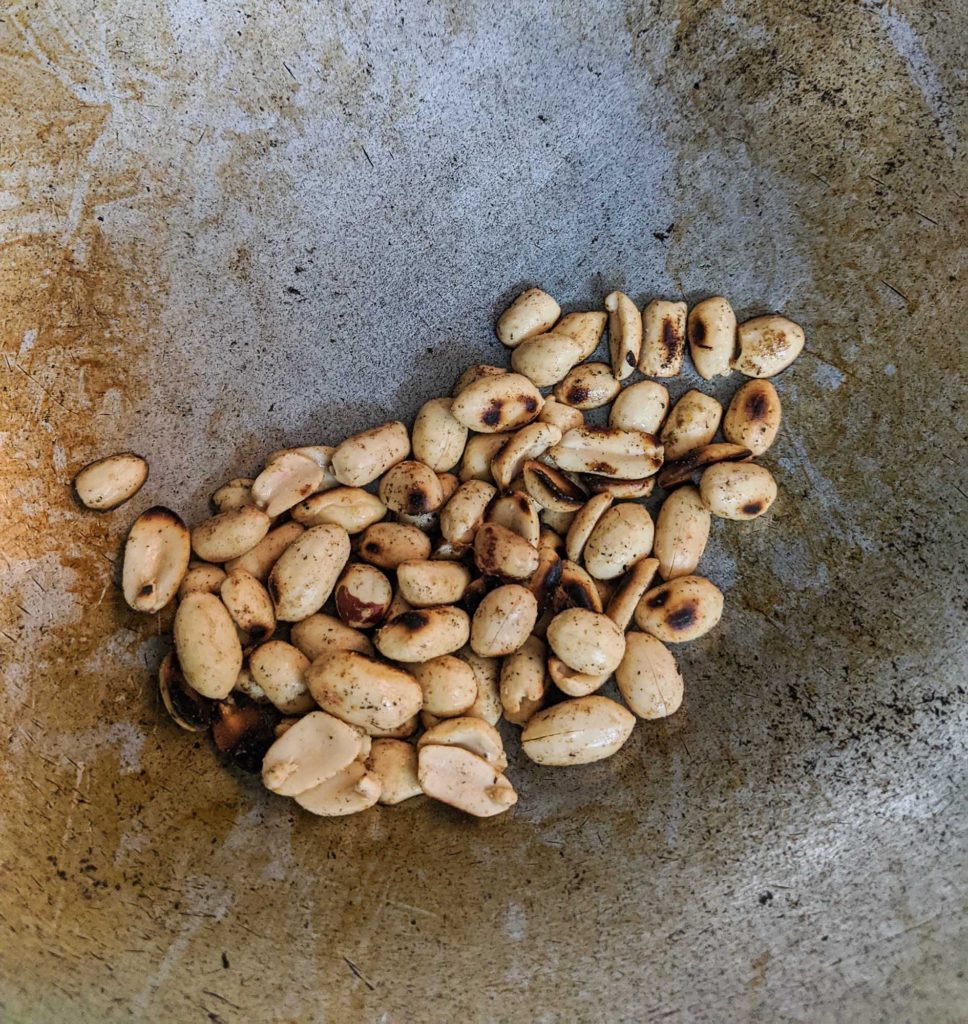 dry roasted peanuts