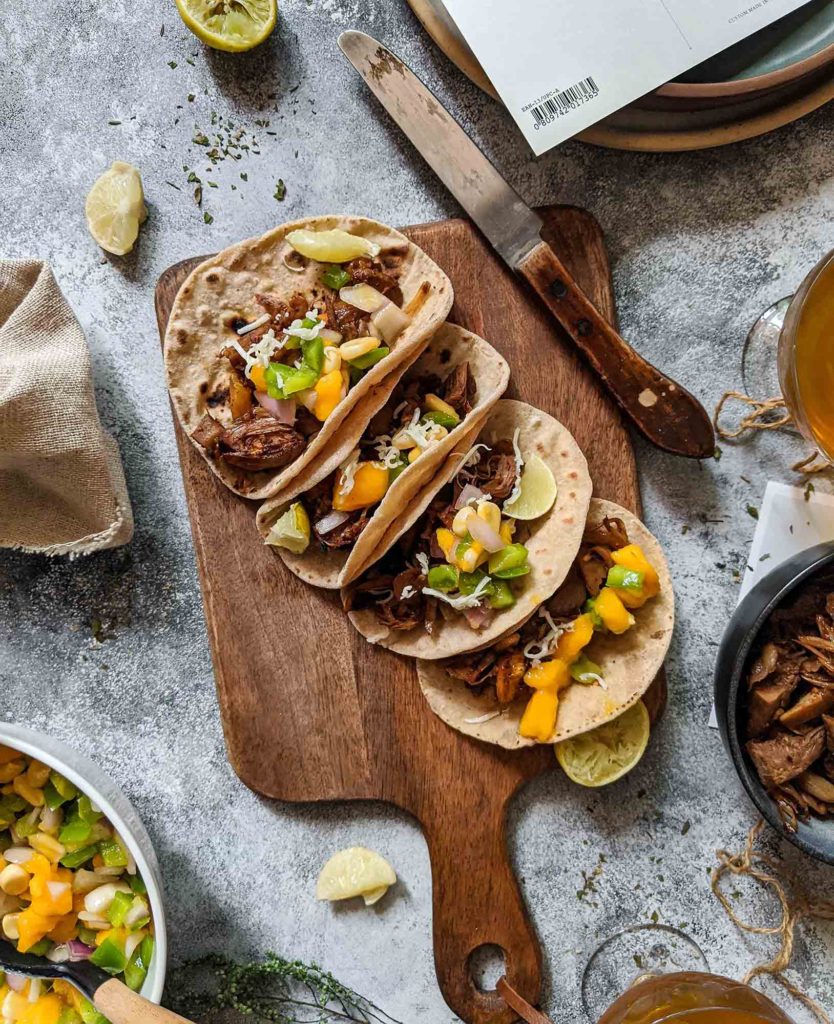 jackfruit carnitas tacos