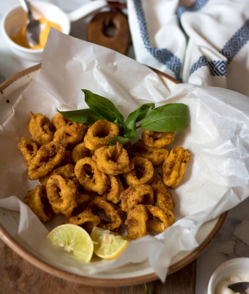 Fried calamari