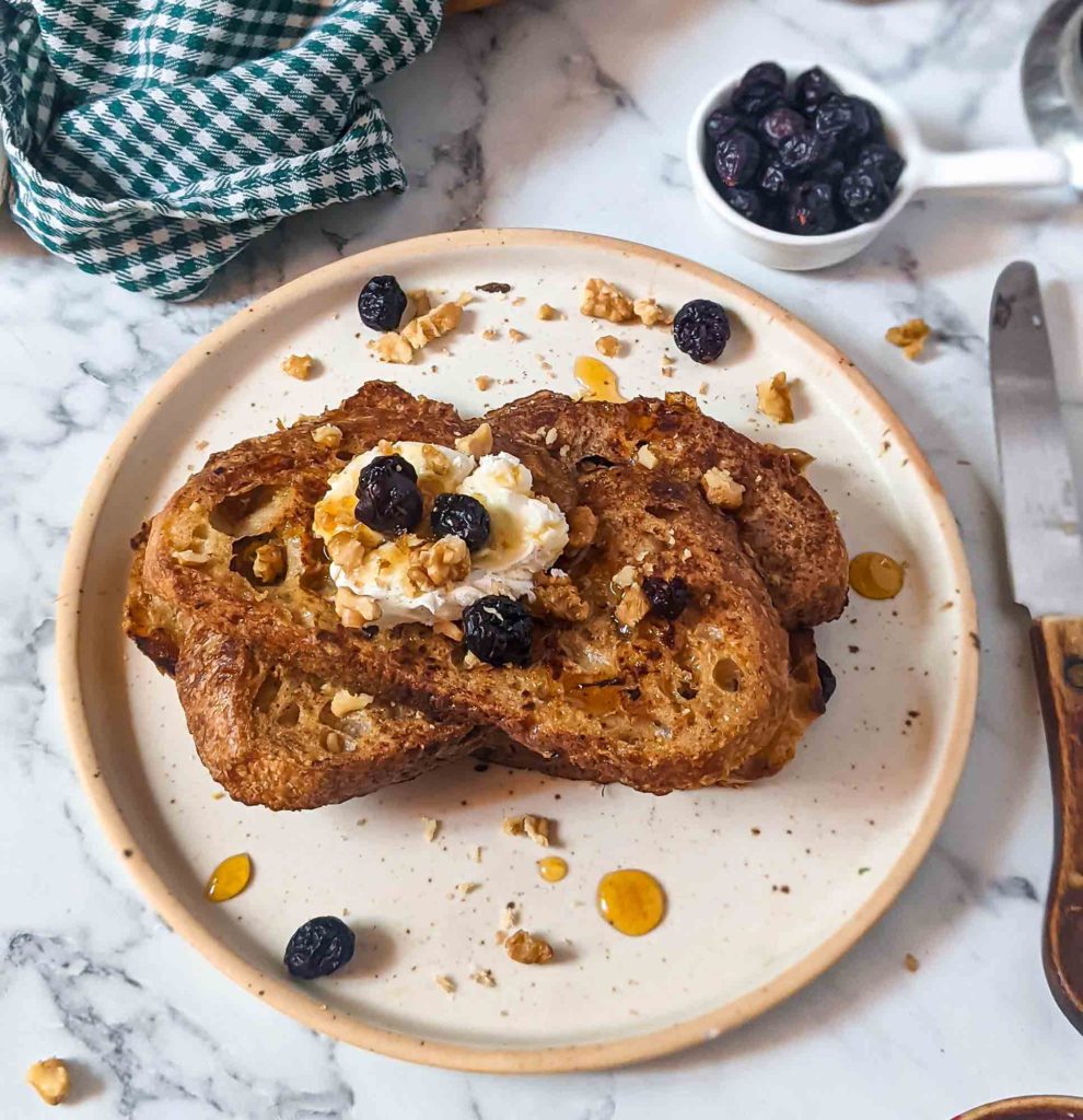 pumpkin spice french toast