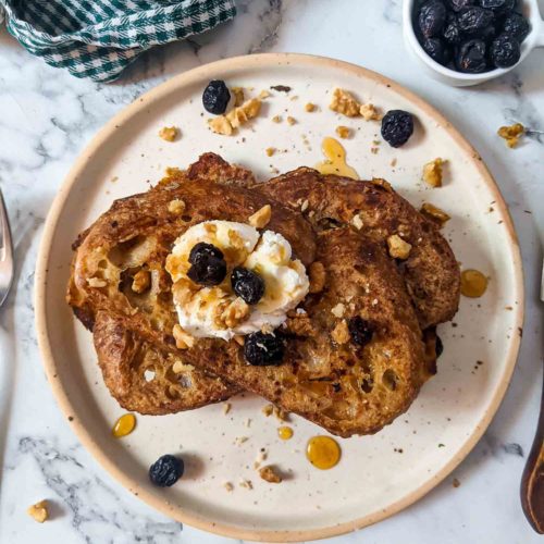 pumpkin spice french toast