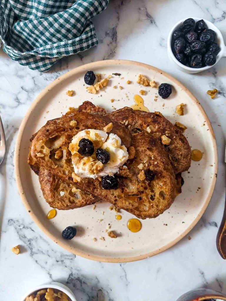 pumpkin spice french toast