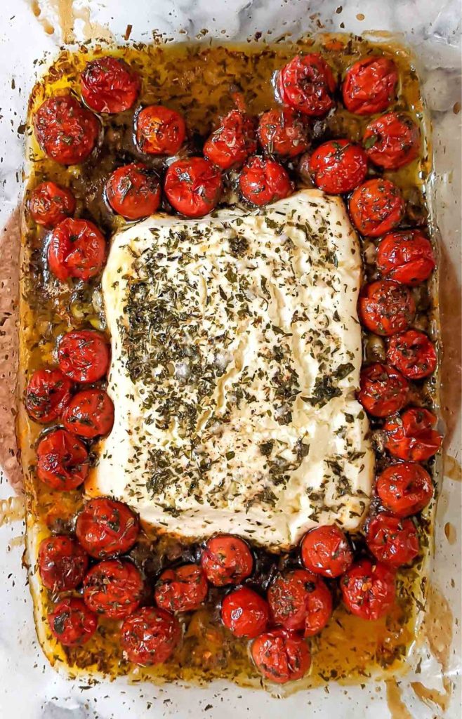 baked feta and tomato pasta