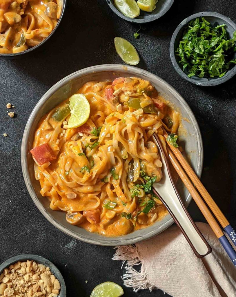 One pot Thai curry udon
