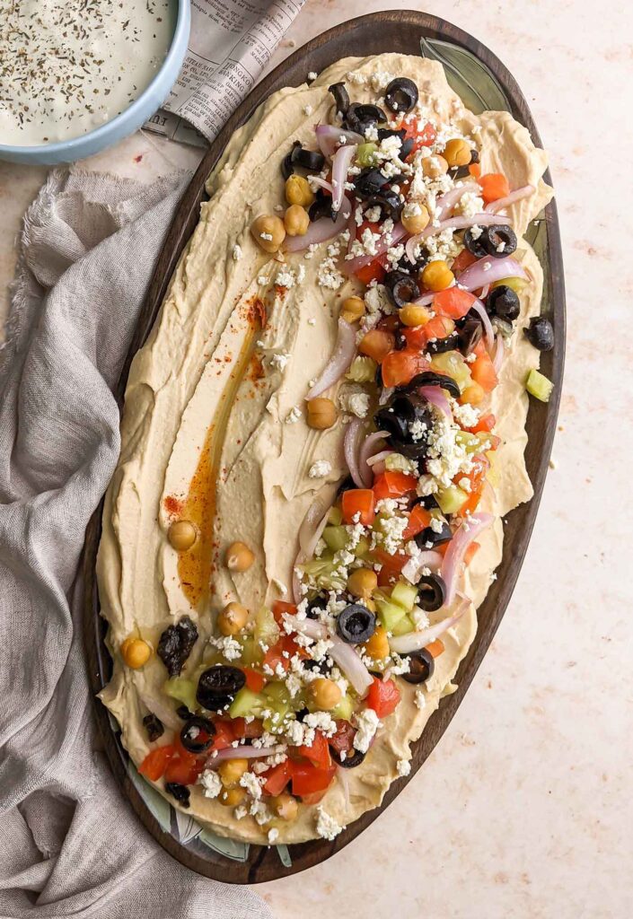 loaded hummus