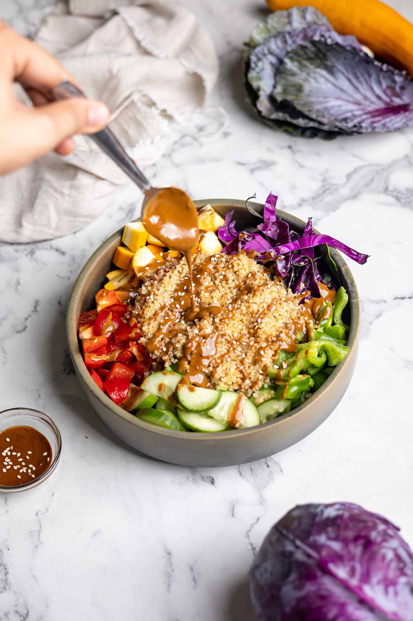 thai peanut salad
