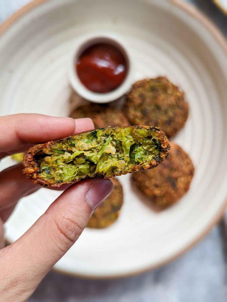 broccoli and quinoa patties