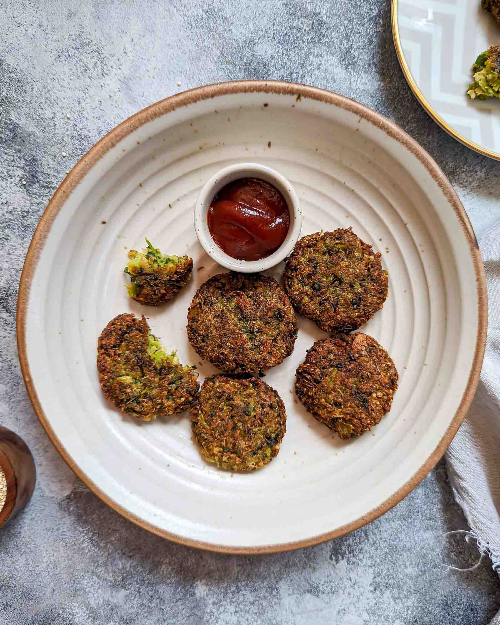 broccoli and quinoa patties