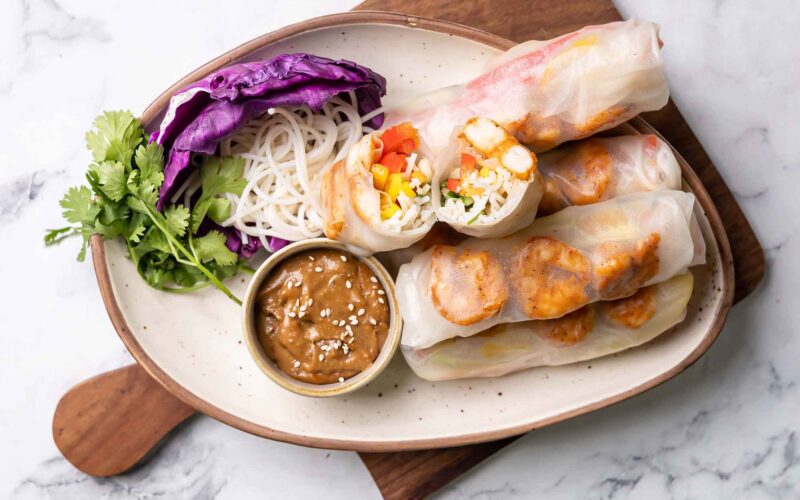 summer spring rolls