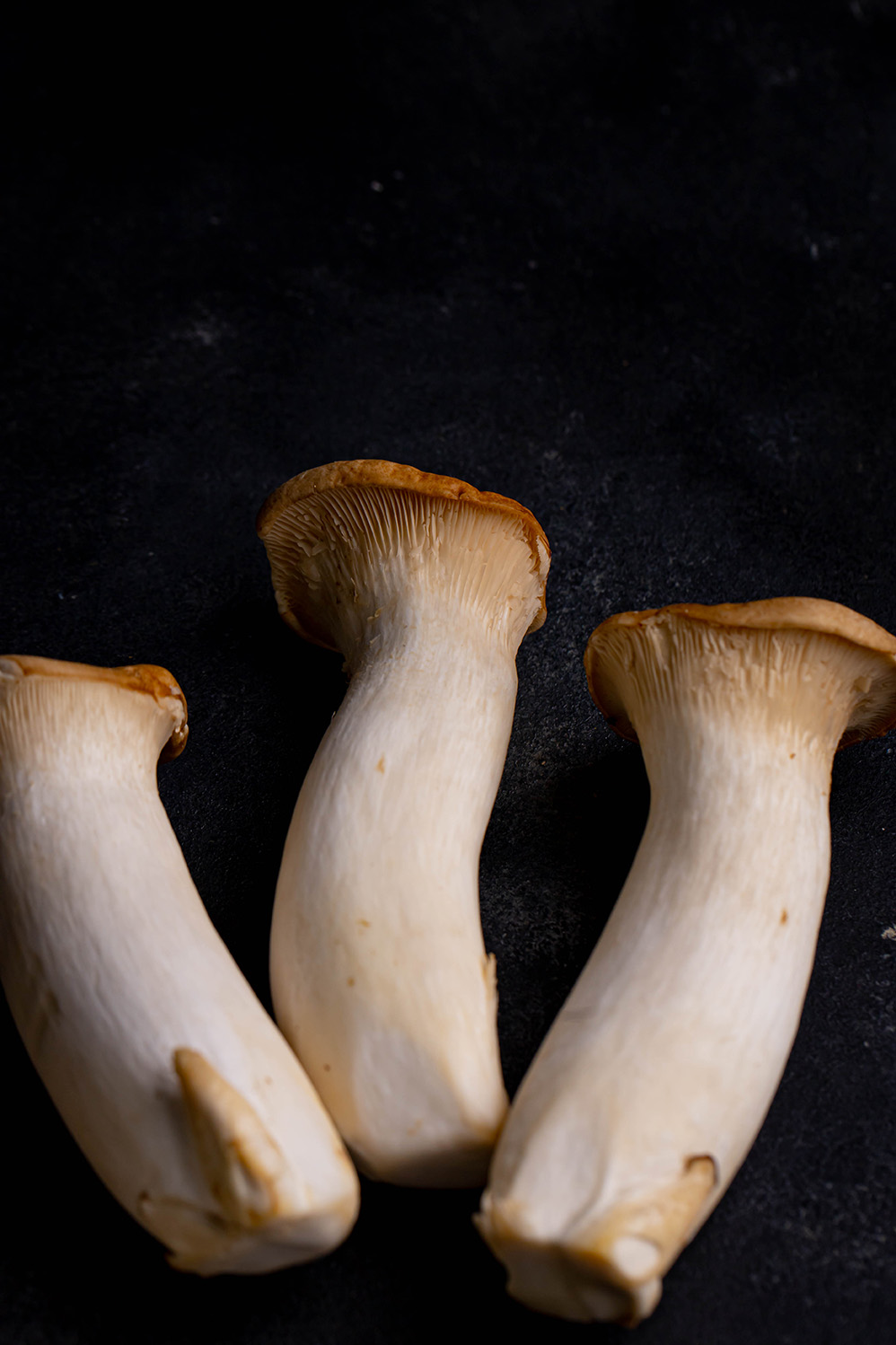 Soy butter King oyster mushrooms - ChompSlurrpBurp