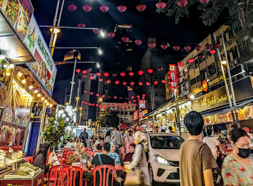 Jalan Alor - nightlife in Kuala Lumpur