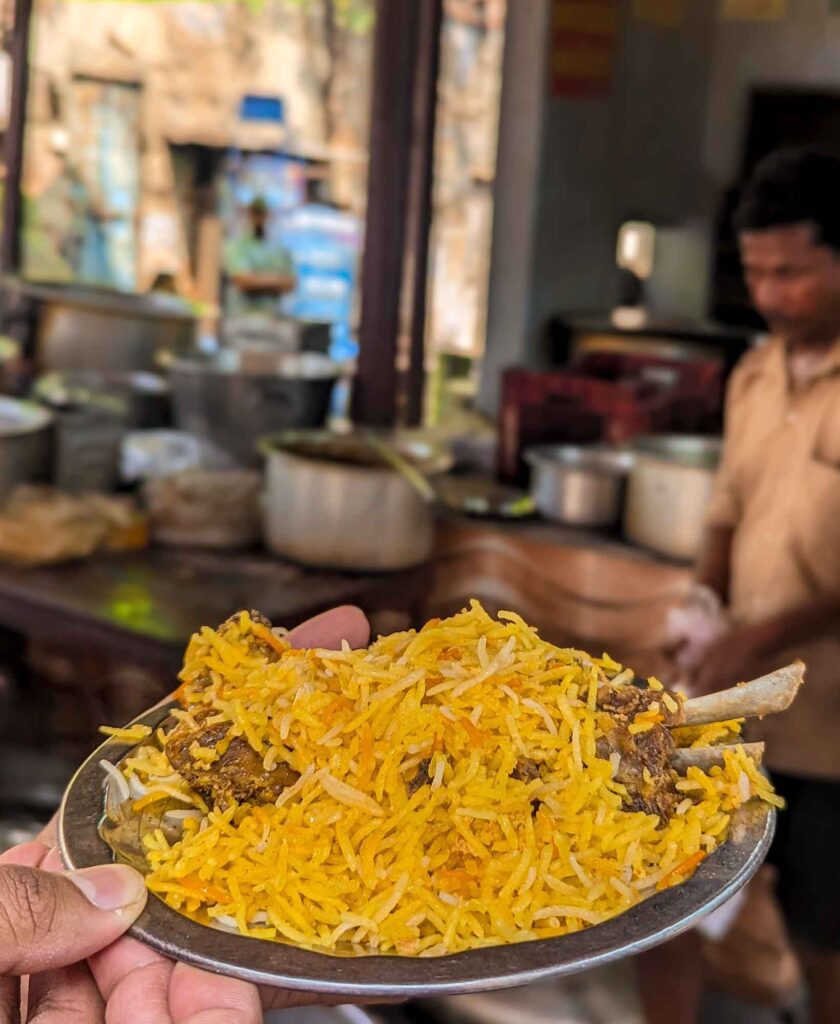 best restaurants in lucknow - idrees biryani