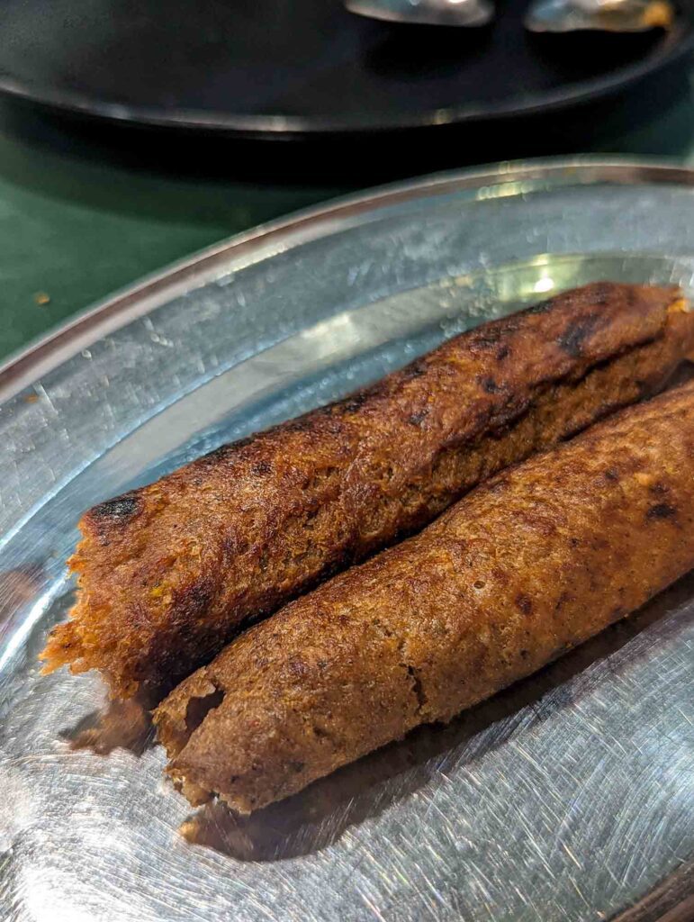 best restaurants in lucknow - kakori kebab